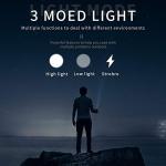 Super Bright 6000 Lumen USB Rechargeable Flashlight