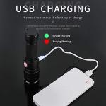 Super Bright 6000 Lumen USB Rechargeable Flashlight