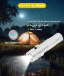 10-in-1 Waterproof RGB LED Flashlight Torch
