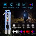Compact 400 Lumen Rechargeable Mini LED Flashlight