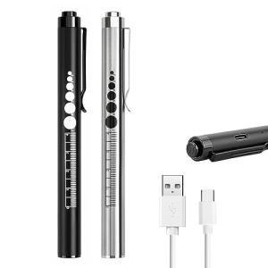 Rechargeable 2-Pack LED Penlight for Camping