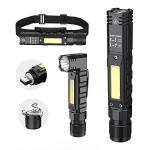 800 Lumens USB Rechargeable Tactical Flashlight