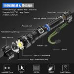 Bright Rechargeable LED Flashlight for Camping and Hiking