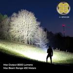 Sofirn SP36PRO Rechargeable 8000 Lumens Flashlight