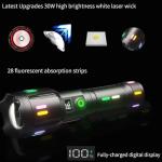 2024 GIIGOEMY Rechargeable 100000 Lumens Flashlight