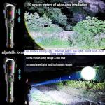 2024 GIIGOEMY Rechargeable 100000 Lumens Flashlight