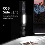 800 Lumens USB Rechargeable Tactical Flashlight