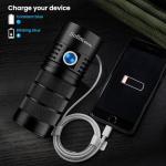 Sofirn SP36PRO Rechargeable 8000 Lumens Flashlight