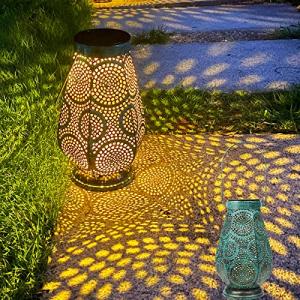 HELESIN Solar Lanterns for Outdoor and Indoor Use