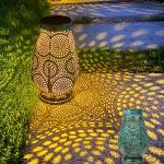 HELESIN Solar Lanterns for Outdoor and Indoor Use