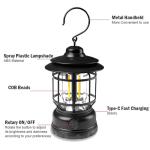 Rechargeable LED Camping Lantern - Waterproof & Portable