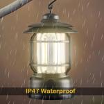 Rechargeable LED Camping Lantern - Waterproof & Portable