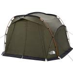 North Face Evabase 6 Tent in Naupe Green