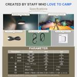 WUBEN F5 Rechargeable LED Camping Lantern 500LM