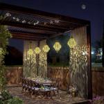 Hapjoy Solar Lantern for Outdoor Garden Decor