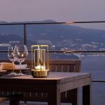 NUFECARG Cordless LED Table Lamp, Stepless Dimming