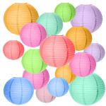 Colorful Paper Lanterns for Parties and Events