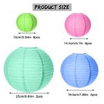 Colorful Paper Lanterns for Parties and Events