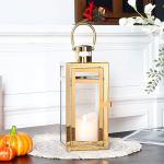 TRIROCKS Stainless Steel Decorative Lantern - 30cm