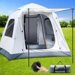 Quick Setup Inflatable Camping Tent for 3-4 People