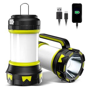 Bochaos Rechargeable LED Camping Lantern Flashlight