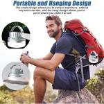 Bright Solar Camping Lantern with USB Rechargeable Battery