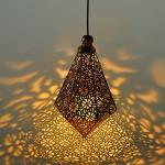 2 Pack Solar Hanging Lantern Lights for Outdoors