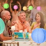 Colorful Paper Lanterns for Parties and Events