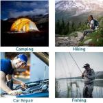 Bright Solar Camping Lantern with USB Rechargeable Battery