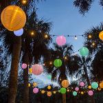 Colorful Paper Lanterns for Parties and Events