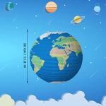 8 PCS Space Theme Paper Lanterns for Parties