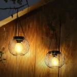 Ortiny Solar Lanterns for Outdoor Decor