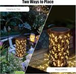 Hanging Solar Lanterns for Outdoor Spaces