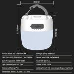 Rechargeable LED Camping Lantern with Magnet & Dimming