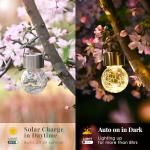 8 Pack Solar Hanging Globe Lights for Outdoors