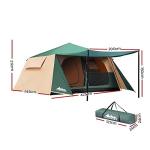 Weisshorn Instant 8-Person Camping Dome Tent