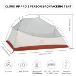 Naturehike Cloud-Up Lightweight 2-Person Camping Tent