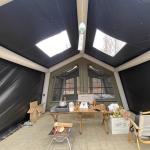 4 Season Cotton Inflatable Tent for 5-6 People