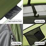 4 Person Pop-Up Tent for Camping and Beach