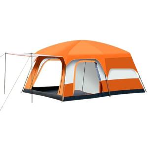 Spacious Waterproof Family Camping Tent for 4-12 People