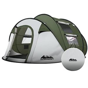 Weisshorn 5-Person Easy Pop Up Camping Tent