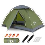 Night Cat Waterproof Backpacking Tent for 1-2 People