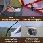 Extra Large Waterproof Family Camping Tent