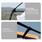 Spacious Waterproof Family Camping Tent for 4-12 People