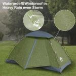 Night Cat Waterproof Backpacking Tent for 1-2 People