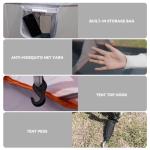 Spacious Waterproof Family Camping Tent for 4-12 People