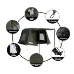 Weisshorn 2-3 Person Portable Beach Tent