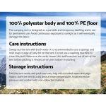 Weisshorn 5-Person Easy Pop Up Camping Tent