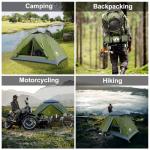 Night Cat Waterproof Backpacking Tent for 1-2 People