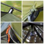 Night Cat Waterproof Backpacking Tent for 1-2 People